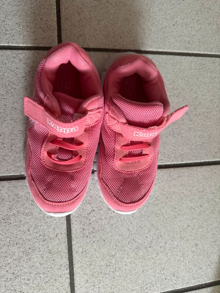 Kappa Sneaker Turnschuhe Mädchen rosa Größe 26 in Stolberg (Rhld)