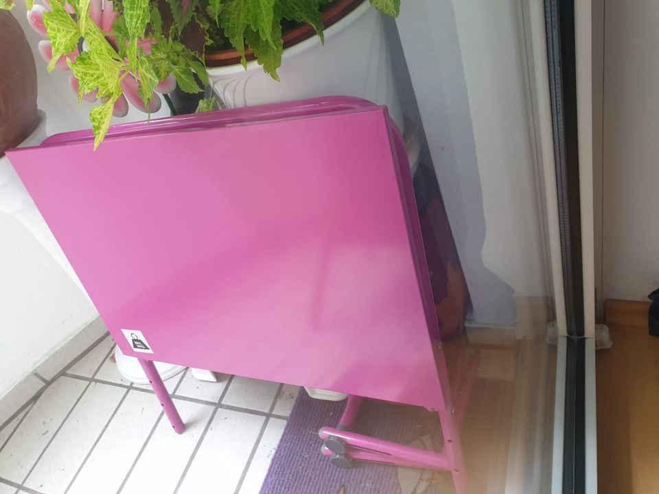 Balkon Hängetisch Rosa Hochglanz Neu in Leverkusen