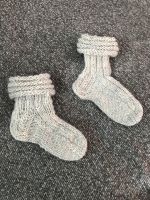 Baby Stricksocken grau Größe 18/19 Bayern - Nandlstadt Vorschau