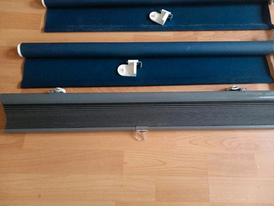 3 x Ikea Verdunklungsrollos 80cm blau/grau in Hamburg