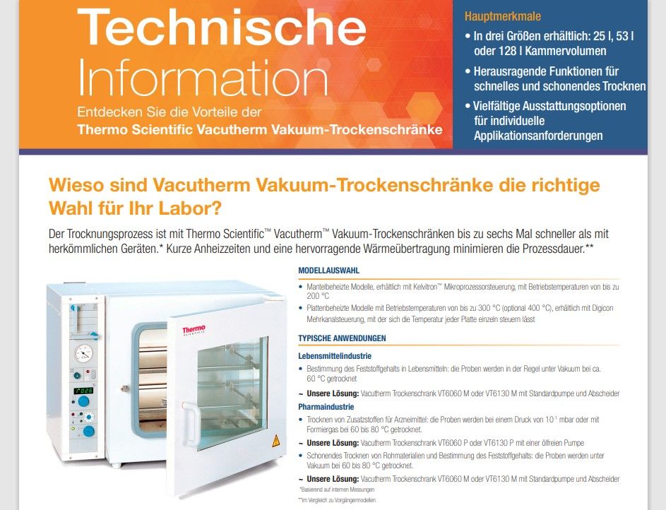 Vakuum Trockenschrank Heraeus VT 6060 M Umluftschrank 200°C in Hohen Neuendorf