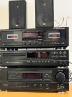 HiFi Anlage Denon mit Doppelkassettendeck, Surround Reciver & CD Niedersachsen - Großefehn Vorschau