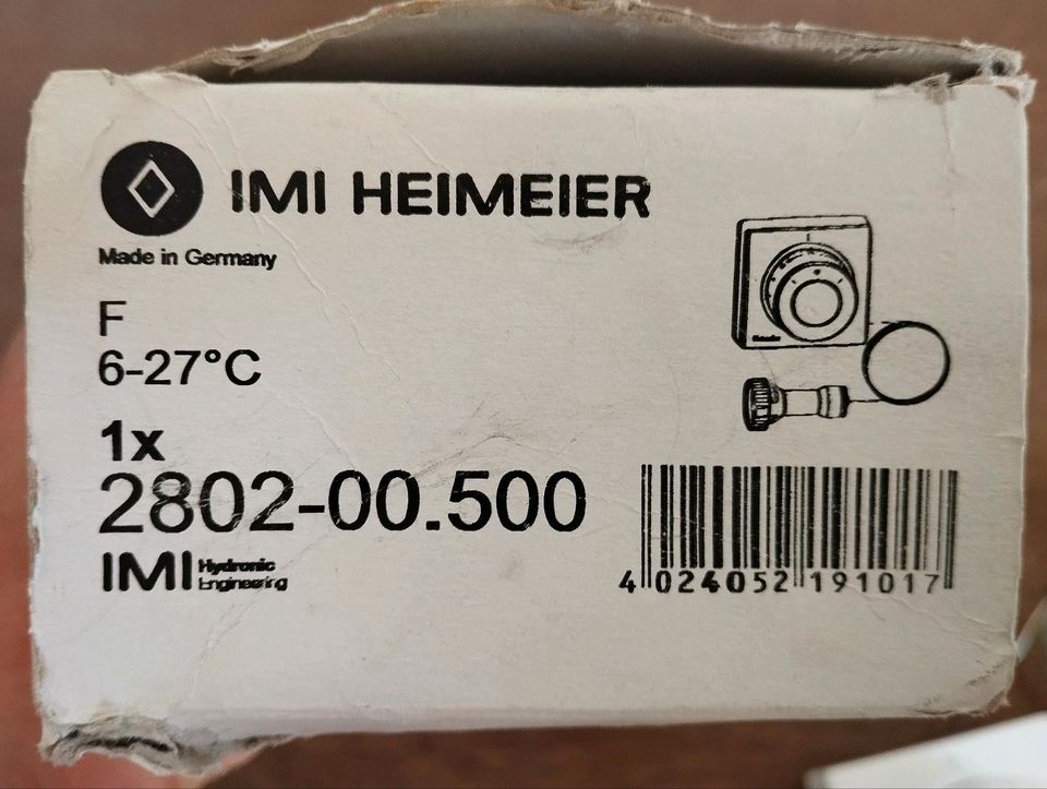 Heimeier Thermostatkopf Feineinsteller 2 Stück in Lübbecke 