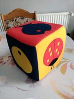 Spielwürfel aus Stoff, DDR Sachsen-Anhalt - Kalbe (Milde) Vorschau