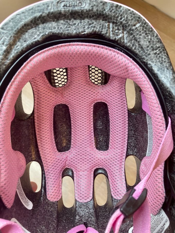 ❤️ABUS Smiley 2.0 ❤️Kinder Fahrradhelm rosa in Viöl