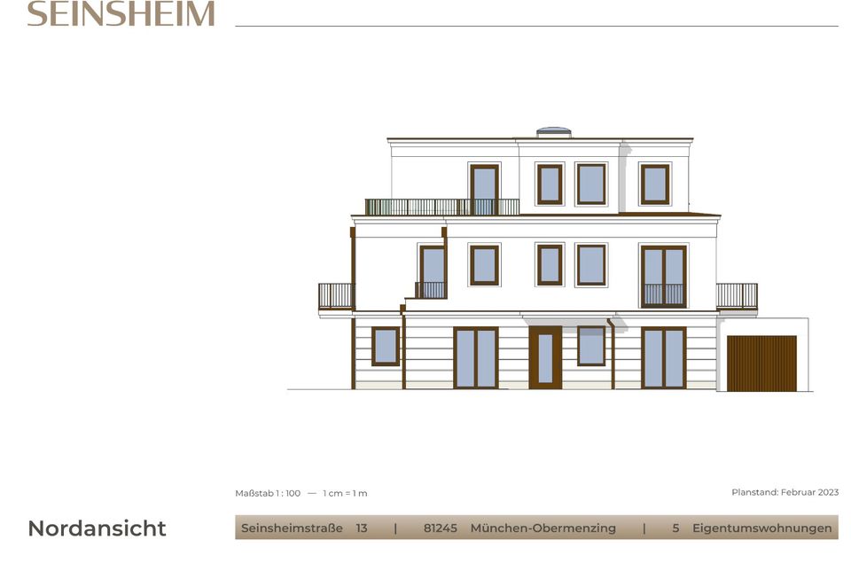 SEINSHEIM - Exklusive 3,5Zi Gartenwohnung nahe Schloß Blutenburg in München