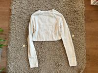 Pullover Langarmshir Croptop weiß basic bauchfrei Bergedorf - Hamburg Lohbrügge Vorschau