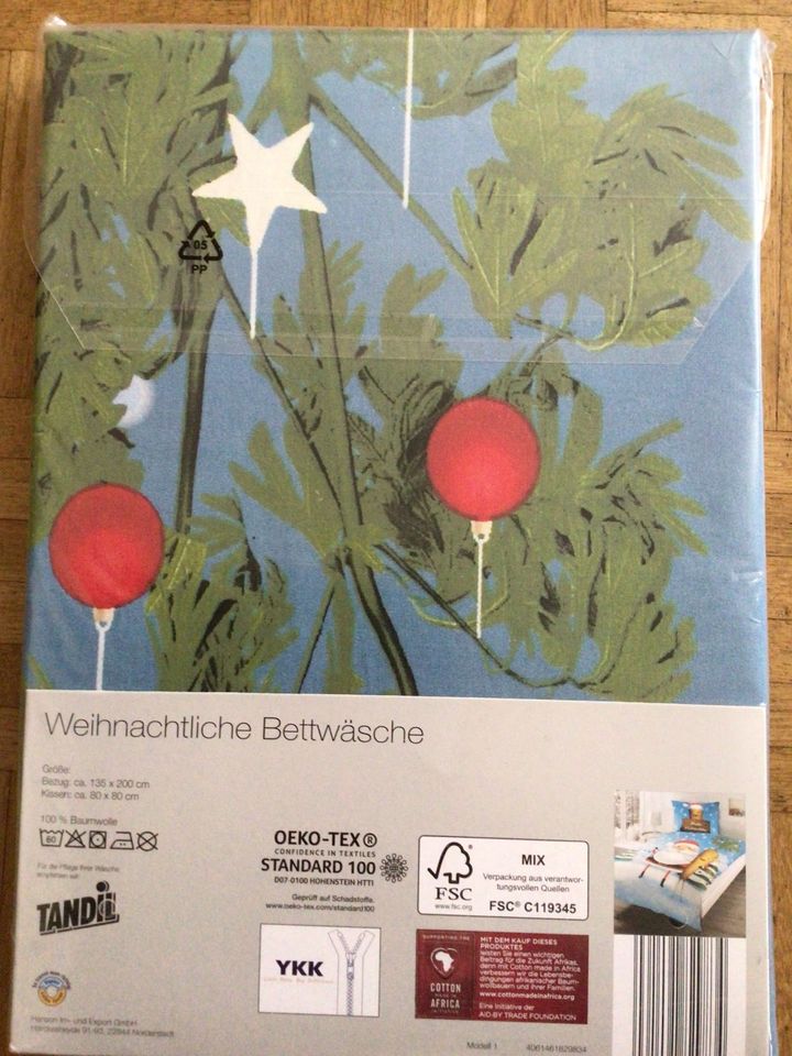 Weihnachts-Bettwäsche, NEU, Abholung in Duisburg