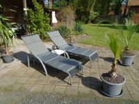 2 Gartenliegen mit Auflagen NEUWERTIG Gartenmöbel Sonnenliegen Niedersachsen - Marklohe Vorschau