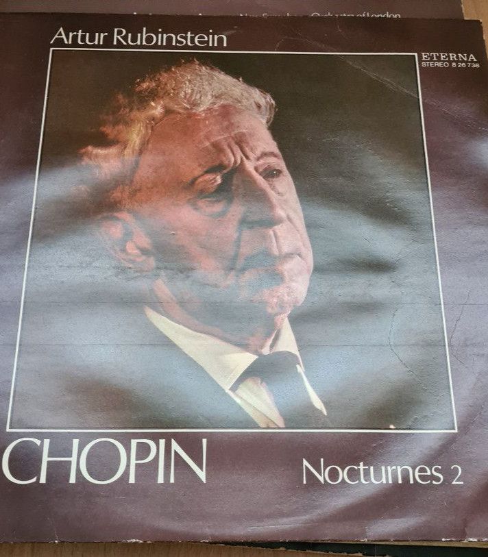 2 Schallplatten Chopin Klavierkonzert e-moll Nocturnes 2 in Chemnitz