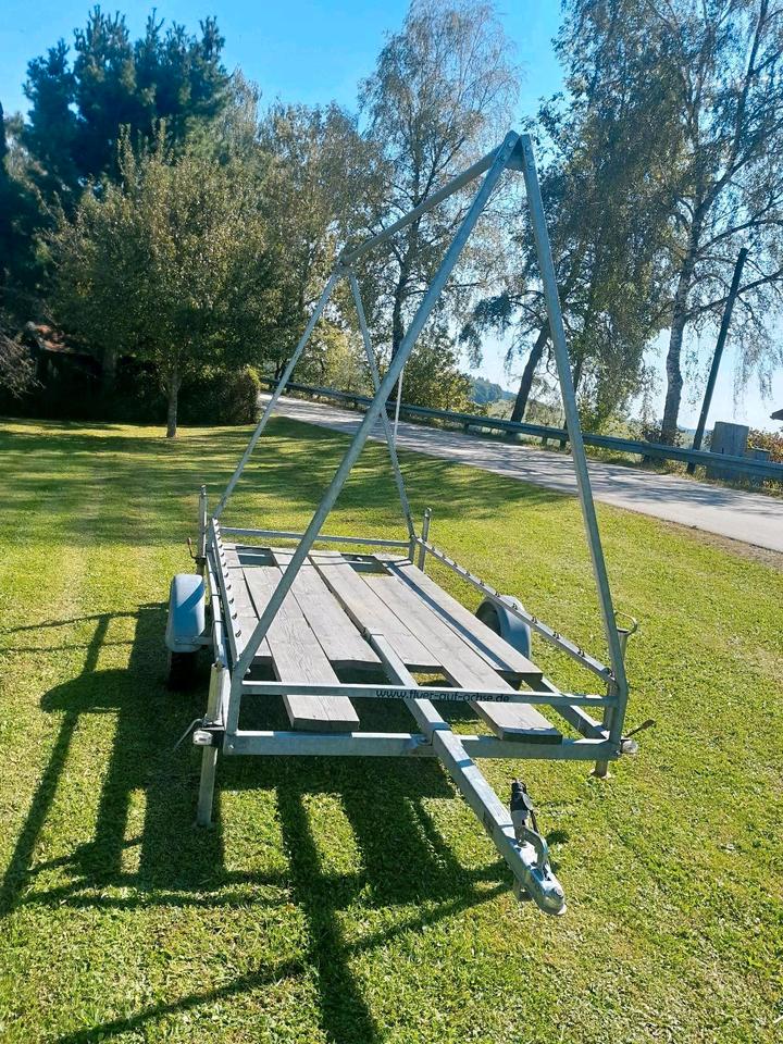 Anhänger Werbeanhänger Jägerstand Fahrgestell Autoanhänger in Bockhorn