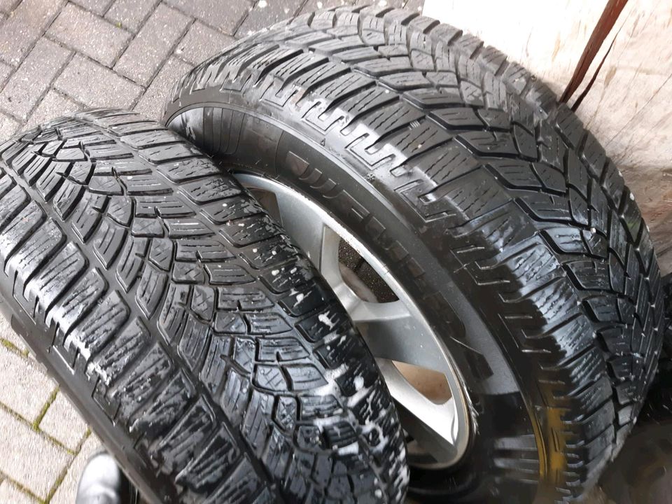 Winterreifen 215/65 R16 mit Borbet Alufelgen in Neuenrade