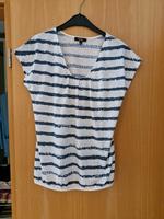 T-Shirt Enjoy weiß/blau Gr S Nordrhein-Westfalen - Bergisch Gladbach Vorschau