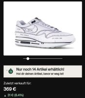 Air Max 1 Tinker Sketch white gegen coole Tradeangebote! Nordrhein-Westfalen - Remscheid Vorschau