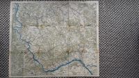 Karte Wanderwege westl. Taunus von 1923 über 100 Jahre alt Rheinland-Pfalz - Nassau Vorschau