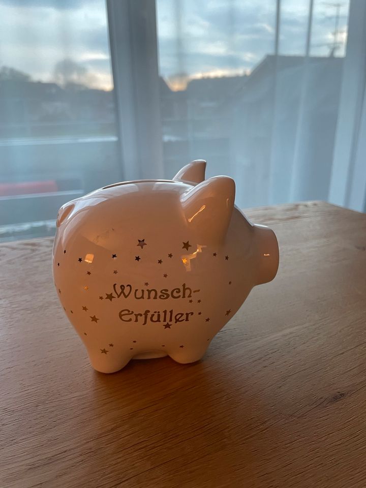 Sparschwein „Wunscherfüller“ in Würselen