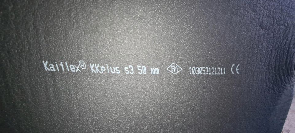 Selbstklebende Isoliermatte 50mm Dämmstärke, gute 18m² in  Nordrhein-Westfalen - Rietberg, Heimwerken. Heimwerkerbedarf gebraucht  kaufen