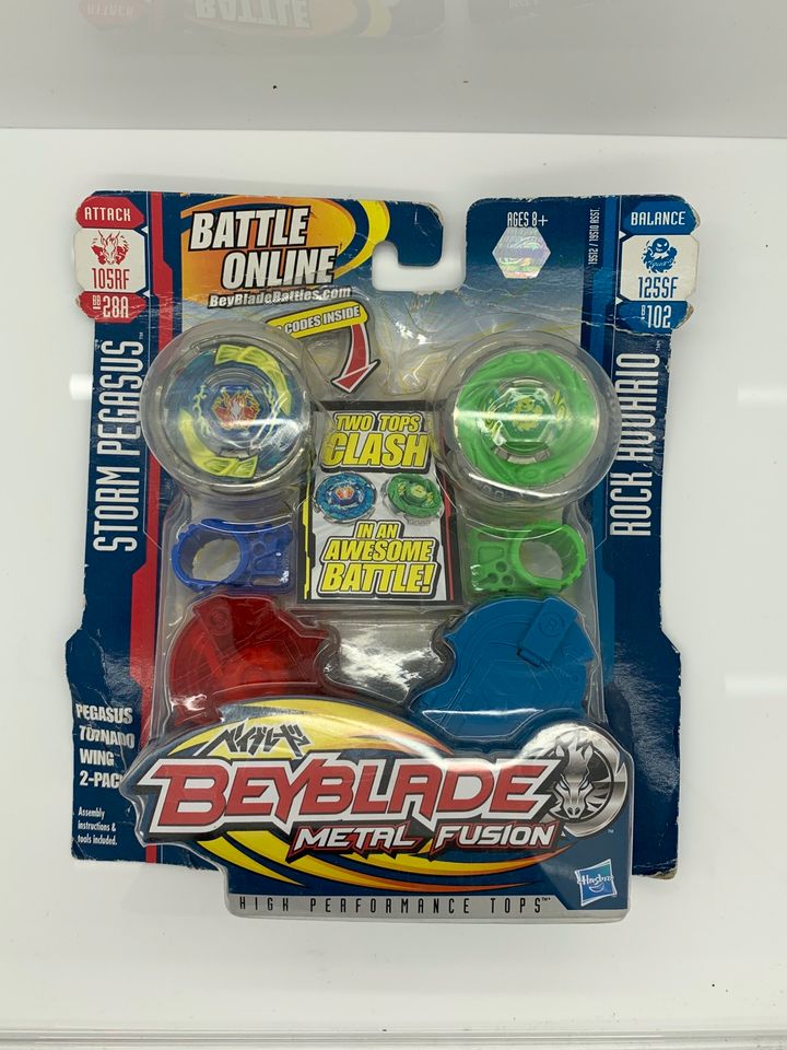 Beyblade Metal Masters Battle Pack Storm Pegasus vs Rock Aquario in Alsdorf