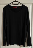 S.Oliver Gr 44 Longsleeve Shirt in schwarz mit Lurex Nordrhein-Westfalen - Oerlinghausen Vorschau