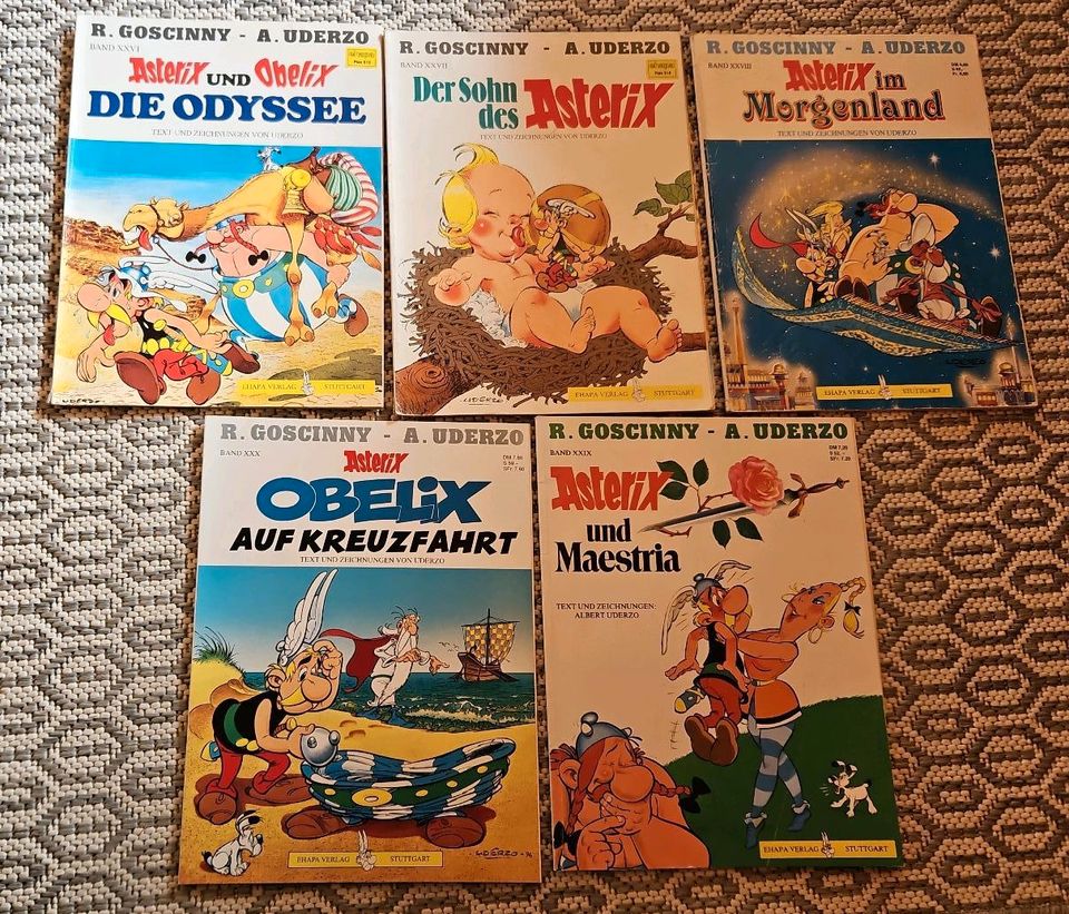 29 Asterix Comics in Walsrode