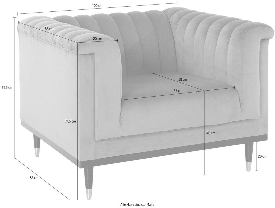 3-Sitzer Sofa mit Sessel by G.M.Kretschmer in Samt "Limegrün" Neu in Dresden