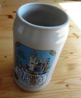 Bier krug GÄUBODENFEST STRAUBING von 1987 TONKRUG 1 Liter Bayern - Deggendorf Vorschau