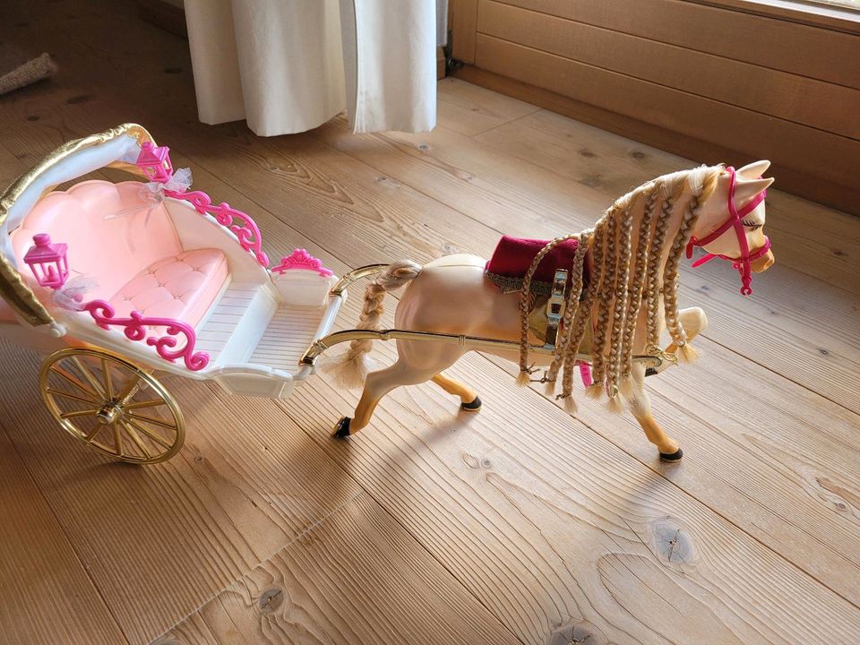 Barbie Pferdekutsche in Weilheim i.OB