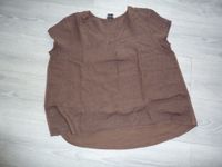Esvivid Bluse Shirt Top Braun Made in Italy Leinen One Size Nordrhein-Westfalen - Gevelsberg Vorschau