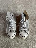 Selten getragen: Converse Chucks, hell grau/wolfsgrau, Größe 39 Hessen - Grünberg Vorschau