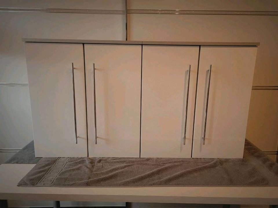 Hänge-Badschrank 120x60x18 (13), weiß glänzend in Thaleischweiler-Fröschen