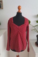 Blutsgeschwister Shirt Punkte Dots L rot weiß Mitte - Wedding Vorschau