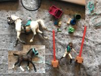 Set Zubehör Pferd Stute Adventskalender 2021 Schleich Horse Club Bayern - Frammersbach Vorschau