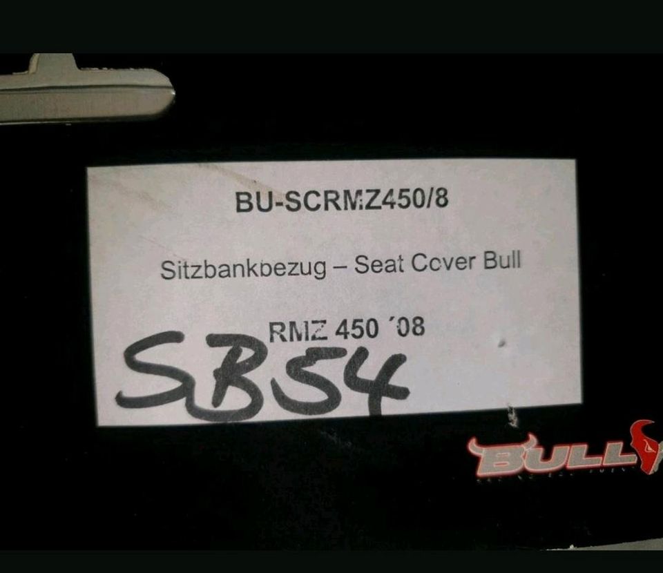 Honda Kawasaki Suzuki Yamaha Sitzbezug Bull Motocross Vollcross in Dortmund