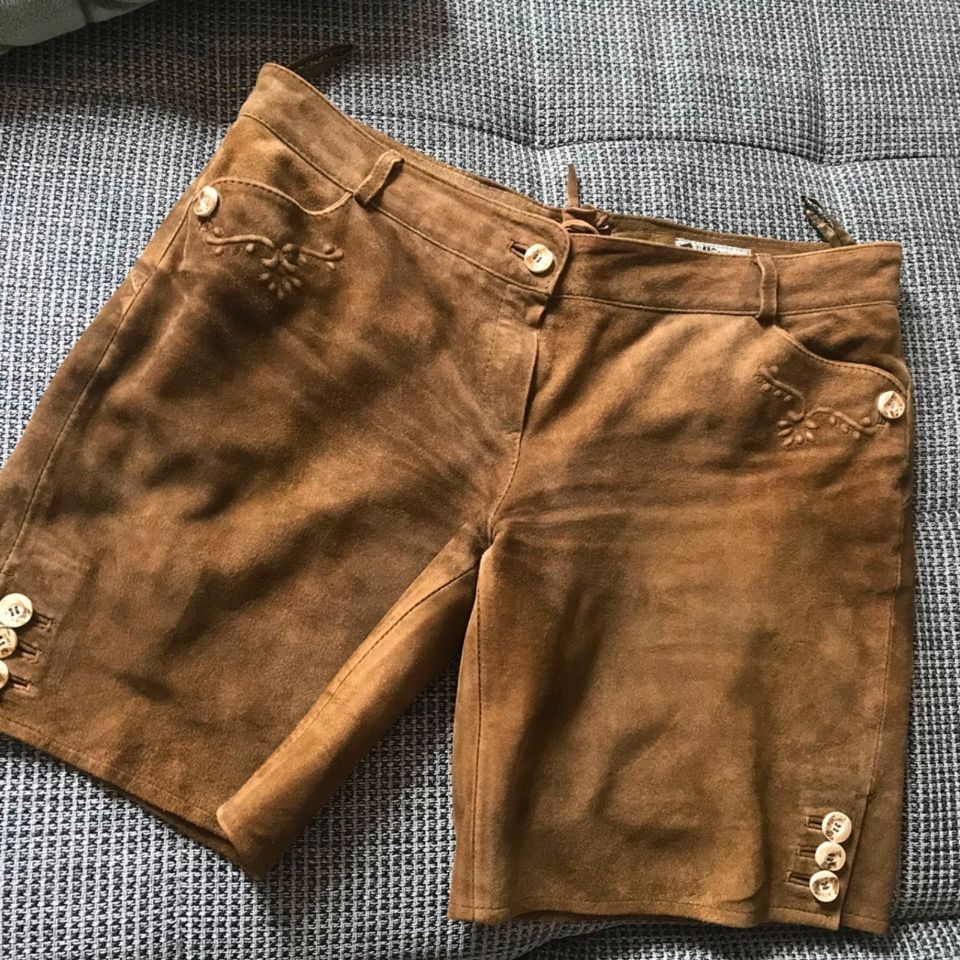 PÖLLINGER Lederhose Tracht Hose Damen  Gr.42 XL w.NEU in Kelheim