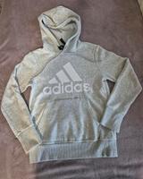 Original adidas Pullover mit Kapzue Gr. XS in hellgrau Sachsen - Oberlungwitz Vorschau