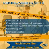 Reinigungskraft (m/w/d) in Teilzeit - Lutherstadt Wittenberg Sachsen-Anhalt - Dessau-Roßlau Vorschau