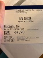 Konzertkarten Ben Zucker Brandenburg - Märkische Heide Vorschau