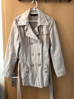 Apanage Trenchcoat beige Gr. 40 Stoff gecrinkle Sommermantel Nordrhein-Westfalen - Remscheid Vorschau