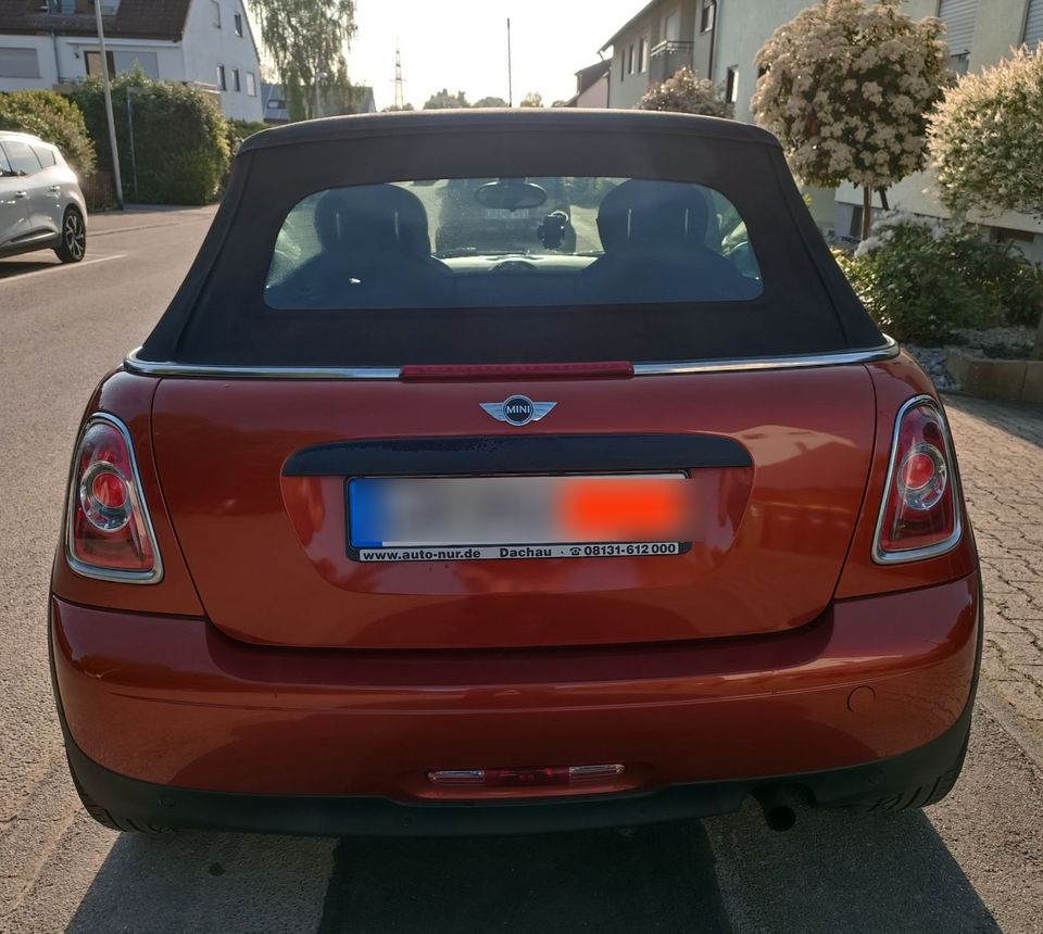 MINI One Cabrio, Unfallfrei, Garagenfahrzeug in Ludwigsburg