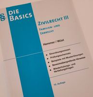 Familienrecht & Erbrecht - Die Basics - Hemmer 10. Auflage Eimsbüttel - Hamburg Eimsbüttel (Stadtteil) Vorschau