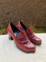 Tamaris echt Leder Schuhe Pumps weinrot Gr. 38 Saarland - Spiesen-Elversberg Vorschau