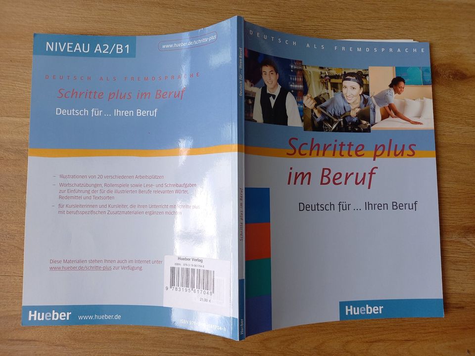 NEU! DaF/DaZ BerufsDeutsch - "Schritte Plus im Beruf" - Hueber in Heidelberg