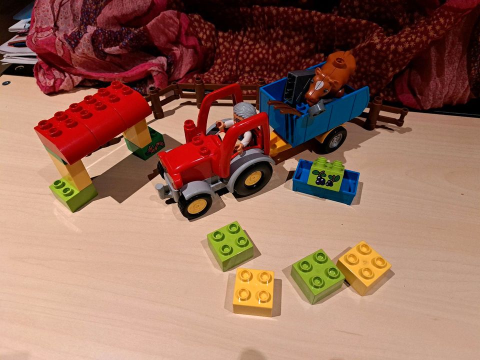 Lego duplo Traktor in Bad Schönborn