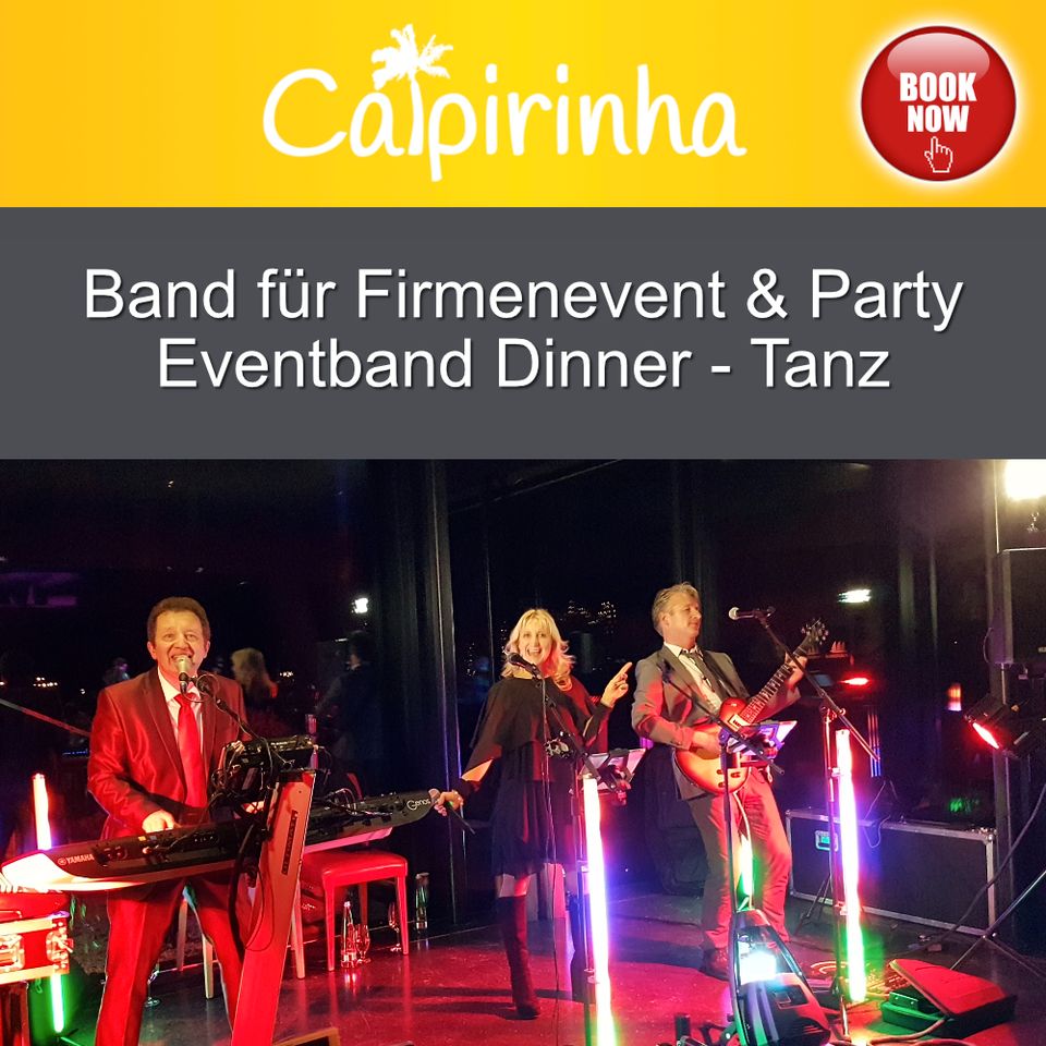 Eventband, Band für Firmenevent, Partyband zu Event, Tanzmusik Live, verschiedene Besetzungen von Duo bis Quintett, breites Programm für alle Altersgruppen in Utting