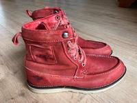 Stiefel Boots Leder/Textil rot Gr. 40 von Kangaroos Nordrhein-Westfalen - Wenden Vorschau