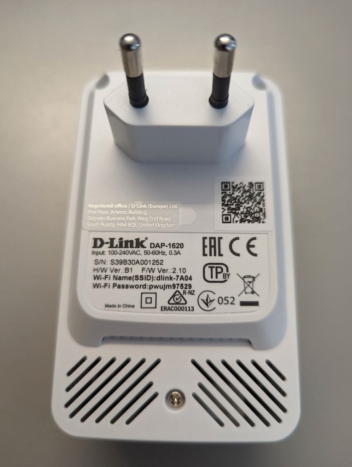 D-Link DAP-1620 AC1300 WiFi Range Extender in Wutöschingen