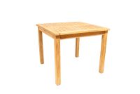 Teak- Tisch mit festen Beinen 90 x 90 cm Höhe 75 cm aus Stock Schleswig-Holstein - Ahrensburg Vorschau