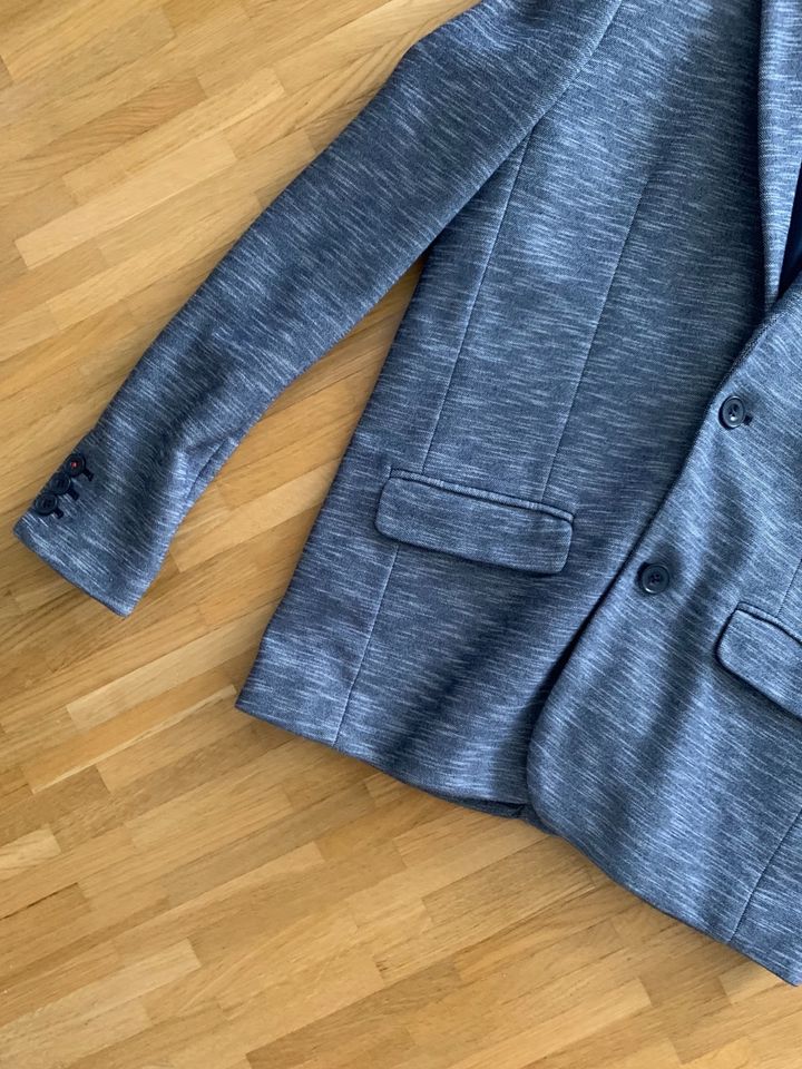 Sakko Blazer Gr 170 blau Jacke in Augsburg