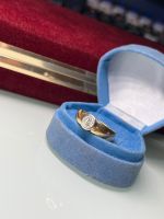 Gold 750 Ring Diamant 0.50 Karat Halbkaräter Bremen - Osterholz Vorschau