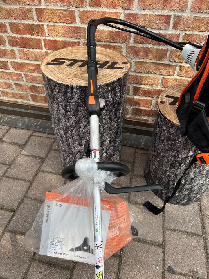 STIHL rückentragbare Motorsense FR 460 TC-EM Weinberg Bergwiese in Dorfen